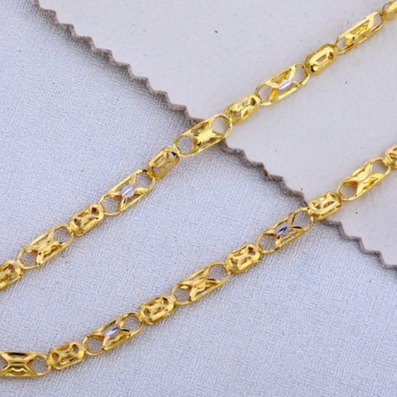 22 carat gold hallmark designer gents chain RH-GC561