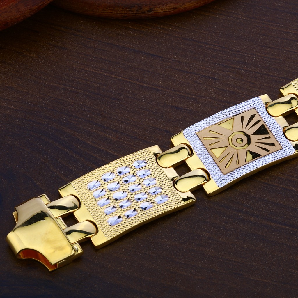 Mens Casting Gold Bracelet-MPB104
