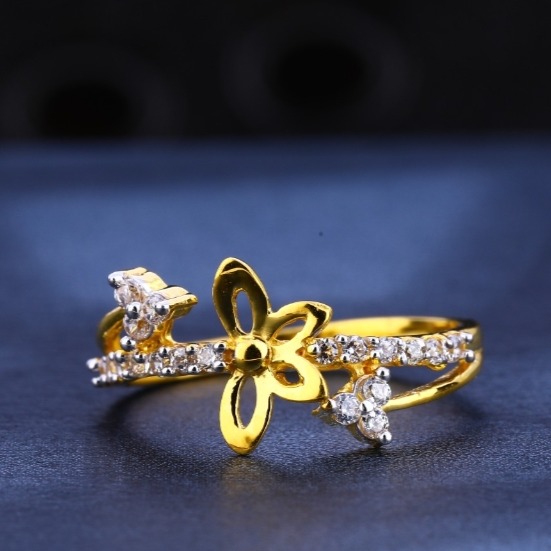 22 carat gold antique ladies rings RH-LR457