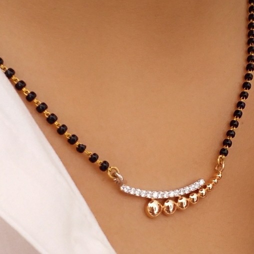 Office on sale wear mangalsutra