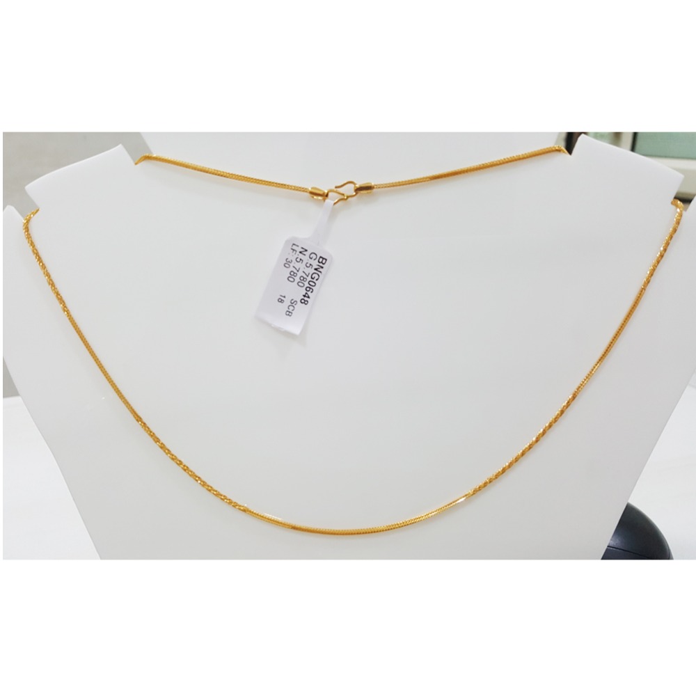 916 Gold Designer Bombay Fancy Nice Chain