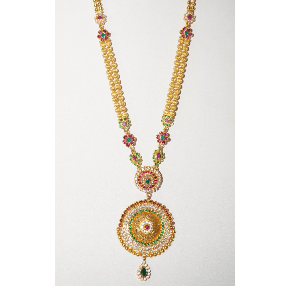 916 gold fancy long hara