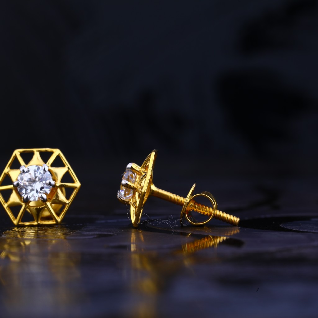 916 Gold Exclusive Classic Earring LSE47