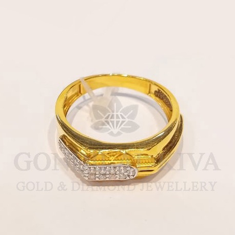 22kt gold ring ggr-h87