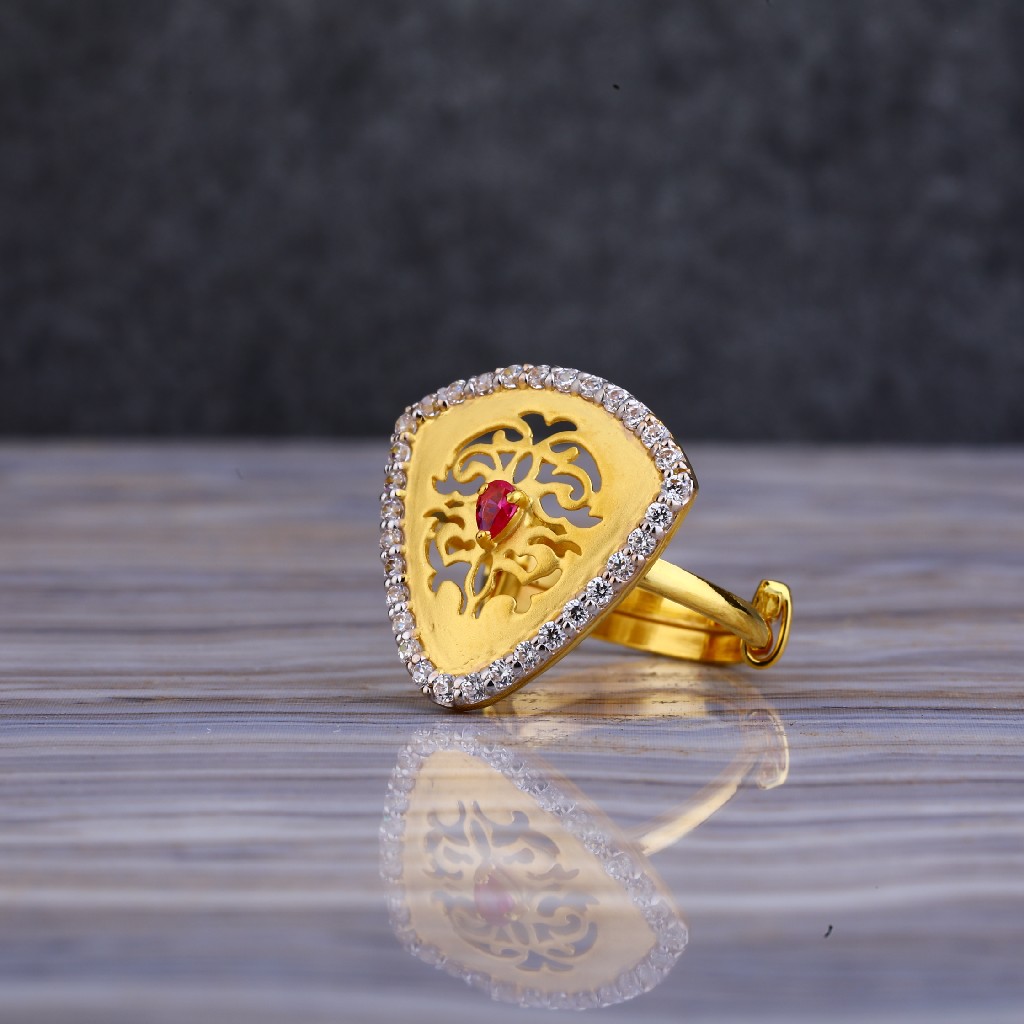 916 Gold Exclusive Classic Ring LLR118