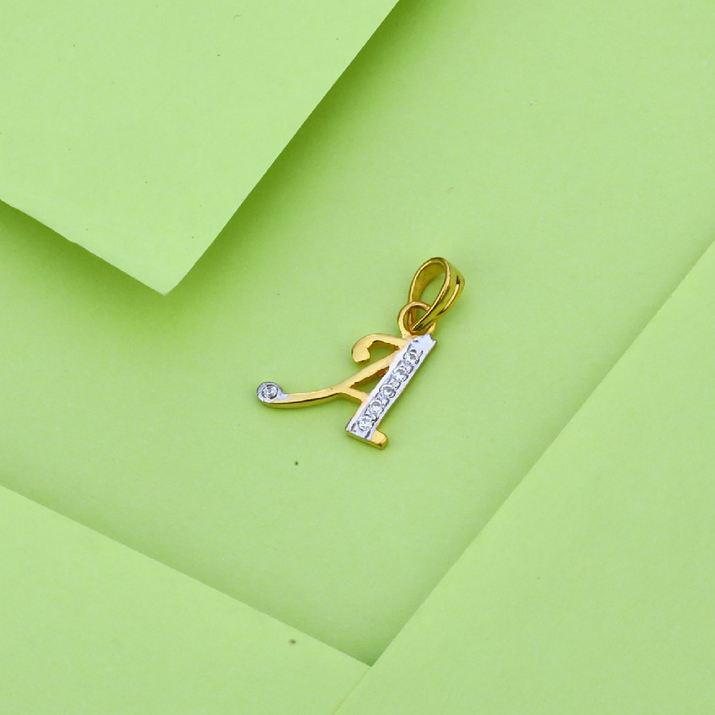 22ct Gold Cz Stylish Pendant LP27