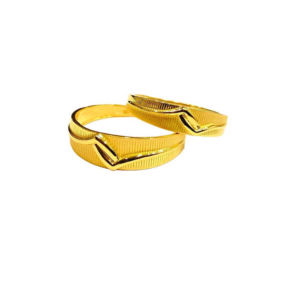 22KT Couple Design Rings