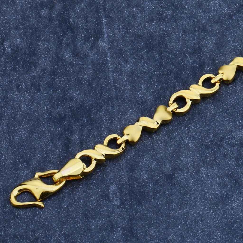 916 Gold Fancy Designer Bracelet LPBR15