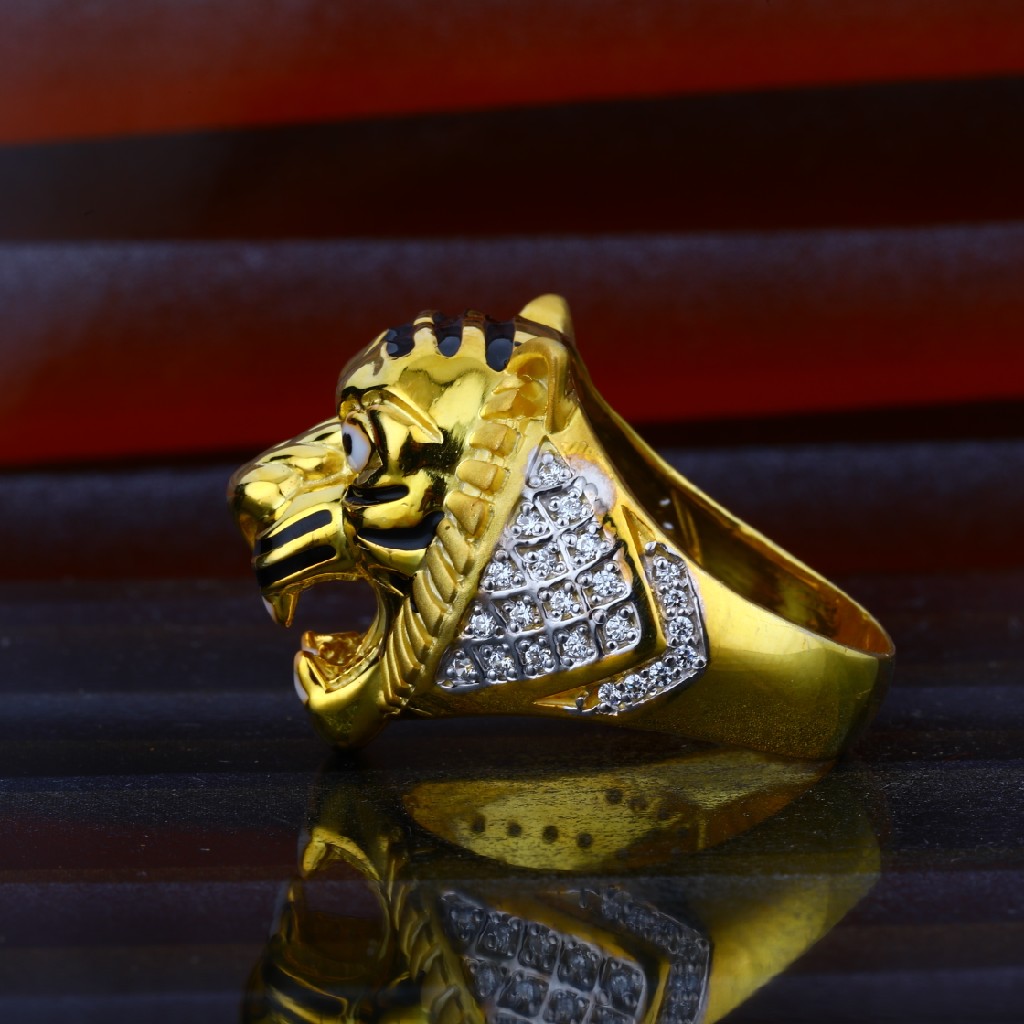 Buy quality Gold Lion Mens Ring-MR326 in Ahmedabad