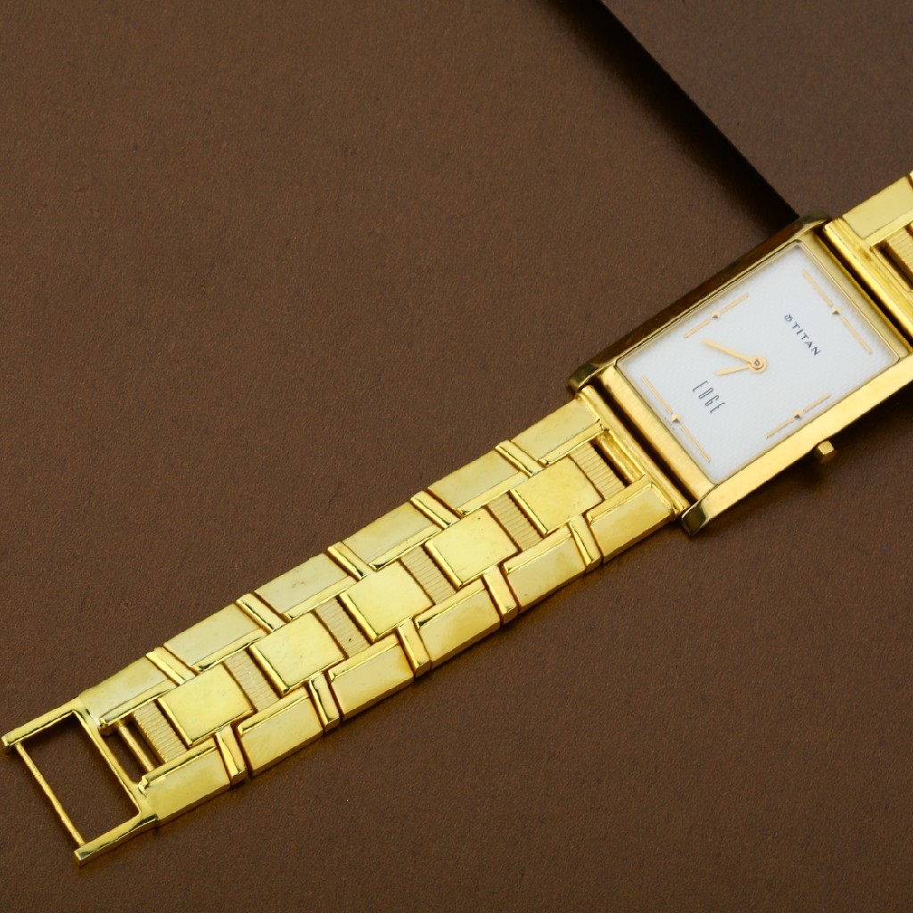 Buy quality Gold 916 Fancy Plain Mens Watch-MW04 in Ahmedabad