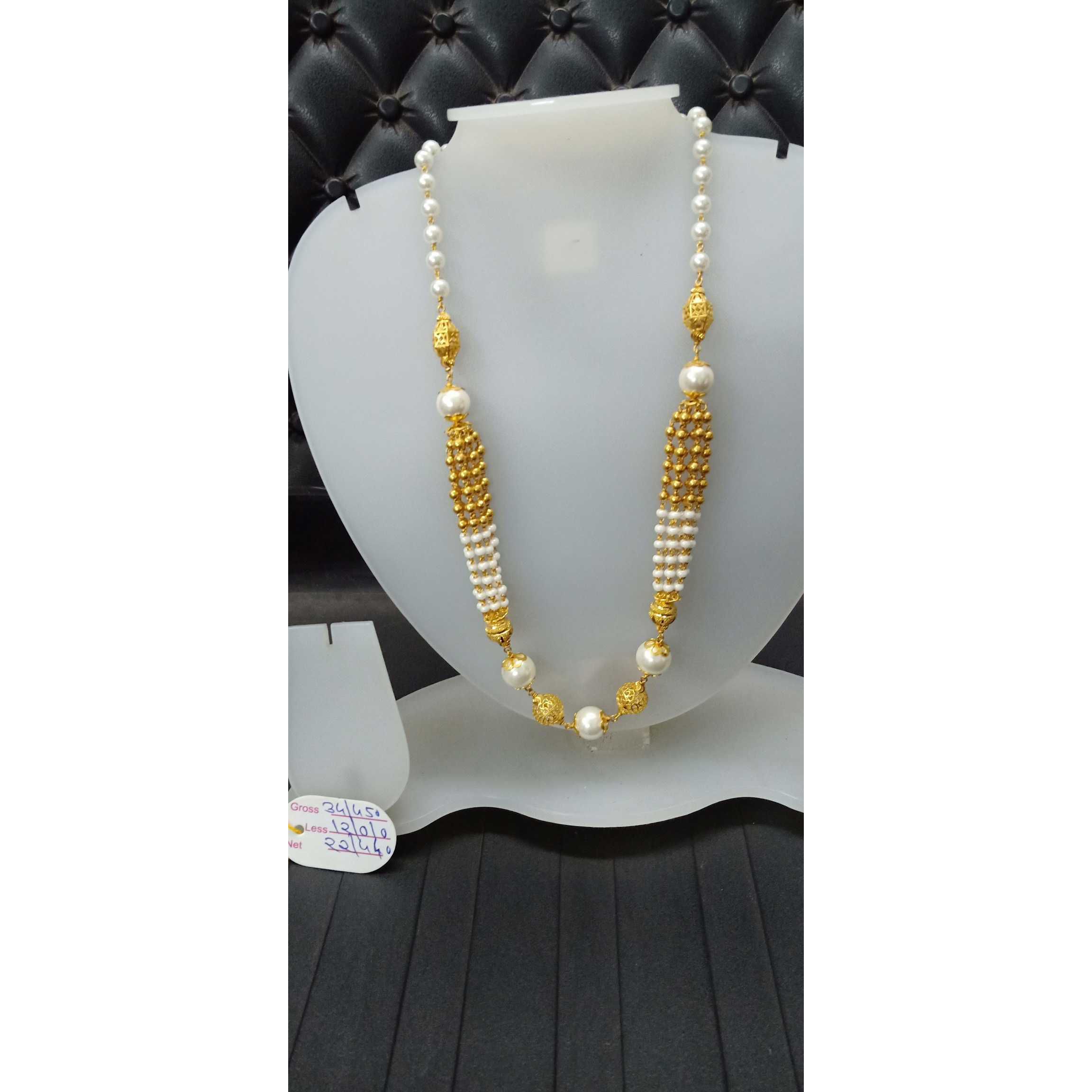 fancy gold mala