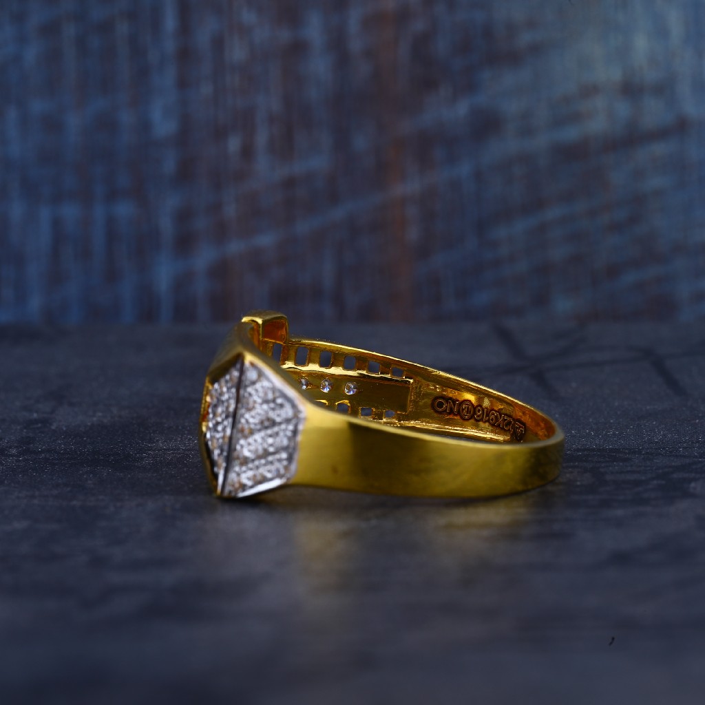 Buy quality Cz Gold Mens Ring-MR150 in Ahmedabad