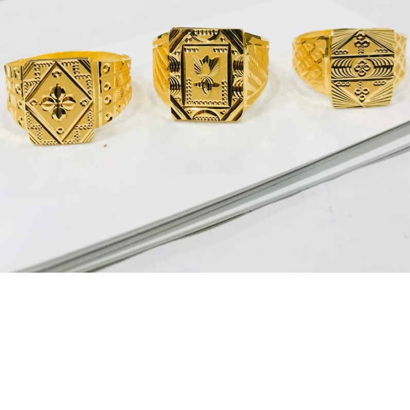 Buy Gold Ring for Men | New Men Gold Rings Design - PC Chandra