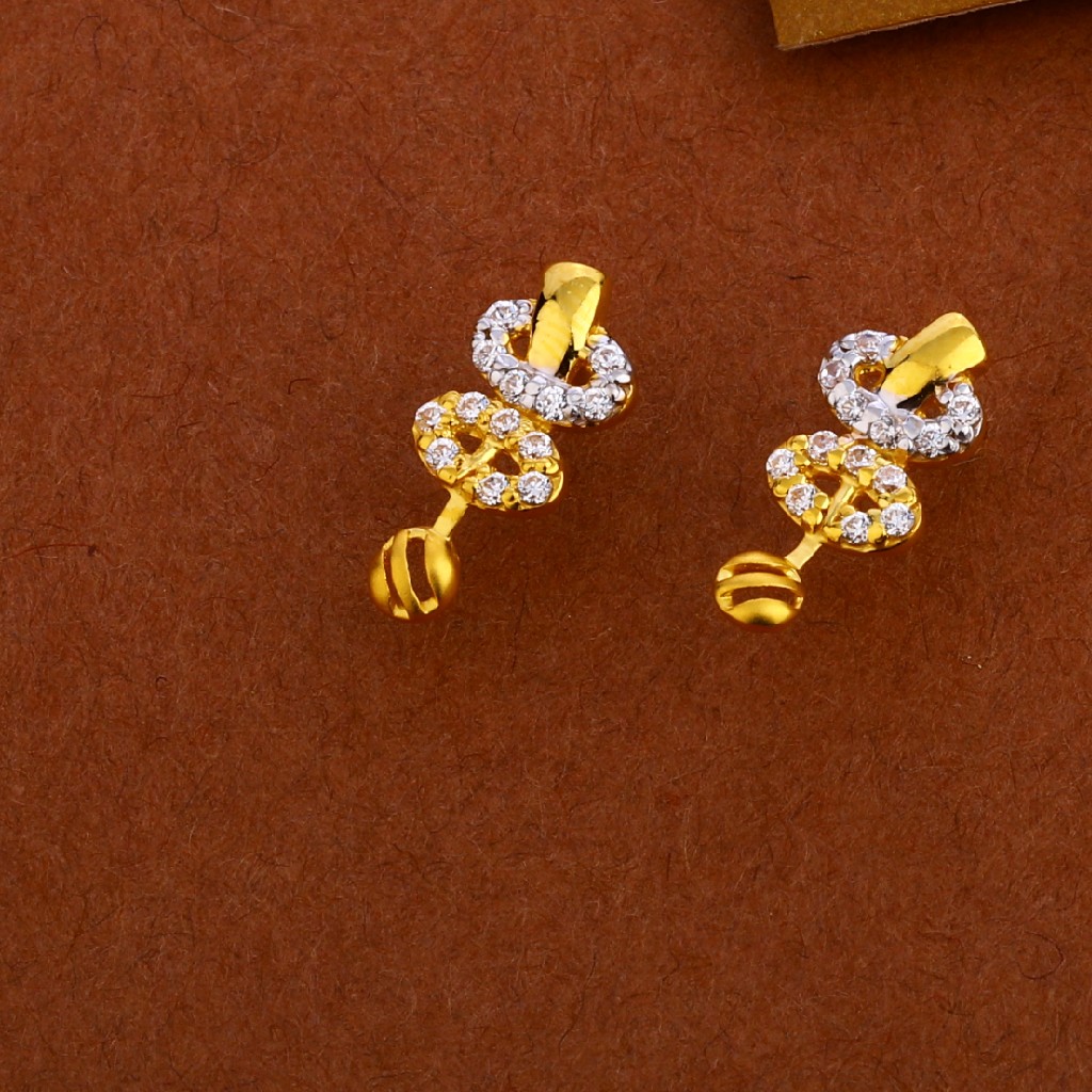916 Gold Cz Mangalsutra Fancy Pendant Set MP260