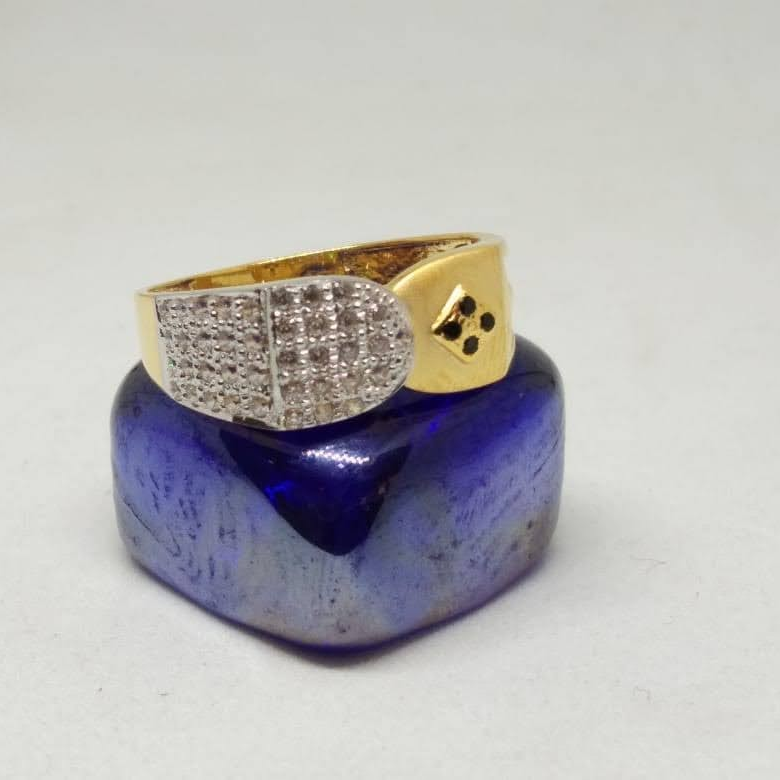 22K gents diamond ring