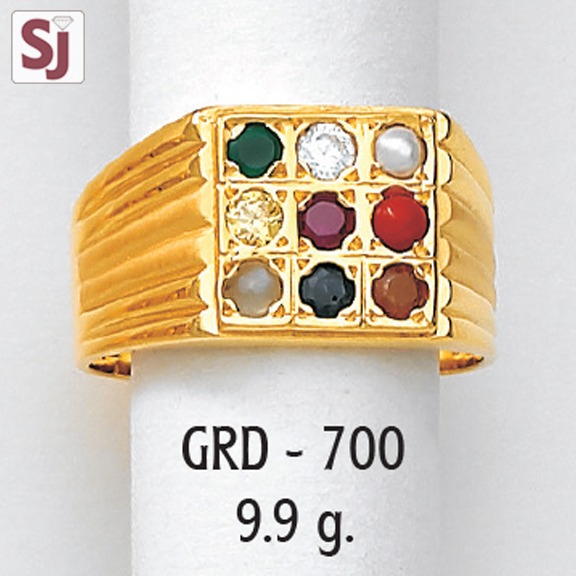 Navagraha Gents Ring Diamond GRD-700