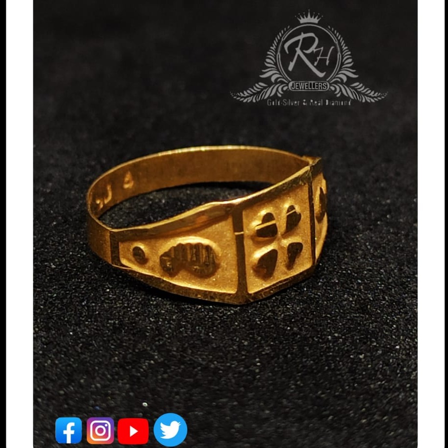 22 carat gold kids rings RH-Kr960