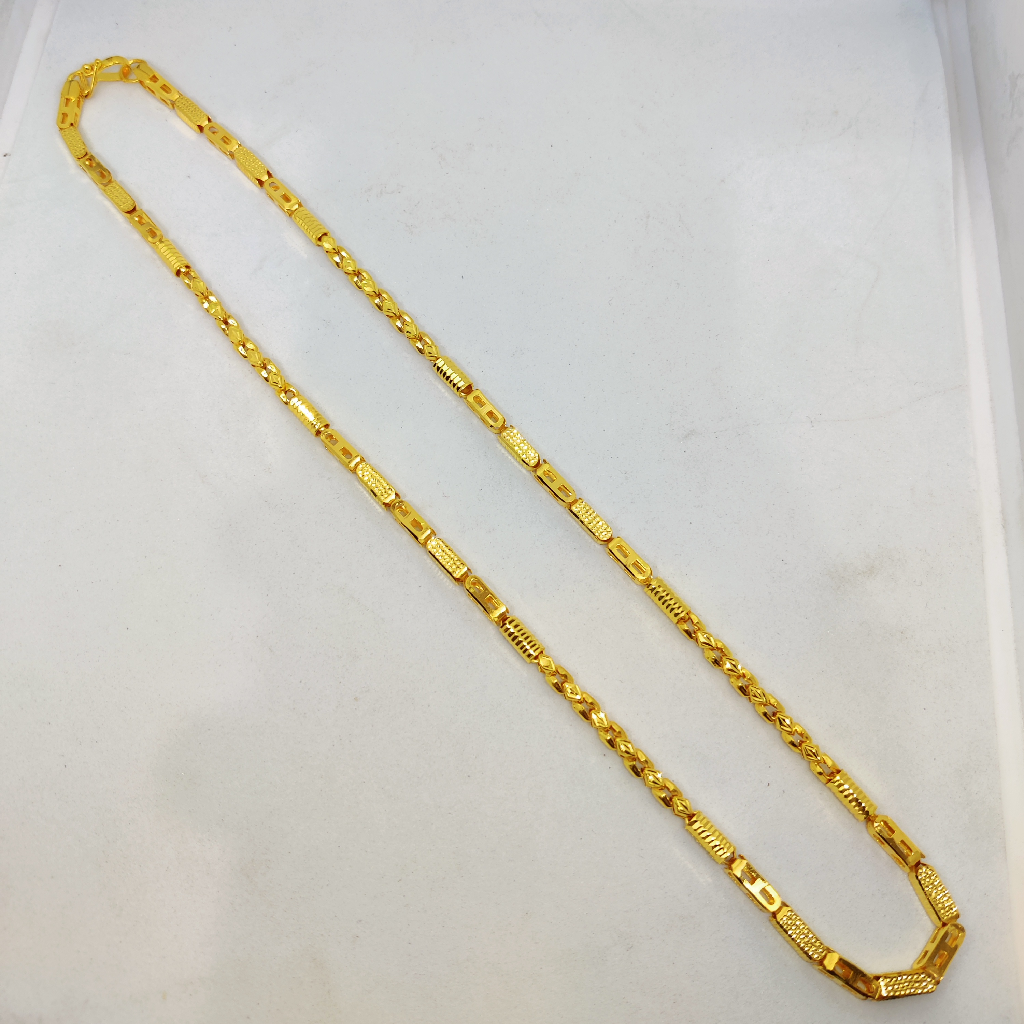 916 Gold Fancy Unisex Handmade Chain