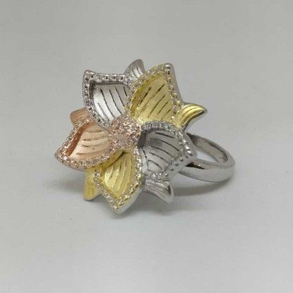 925 Sterling Silver  Cocktail Ladies Ring
