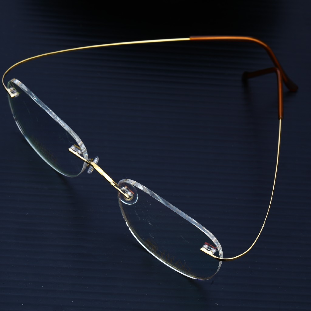 18KT Gold Mens Fancy Spectacle S15