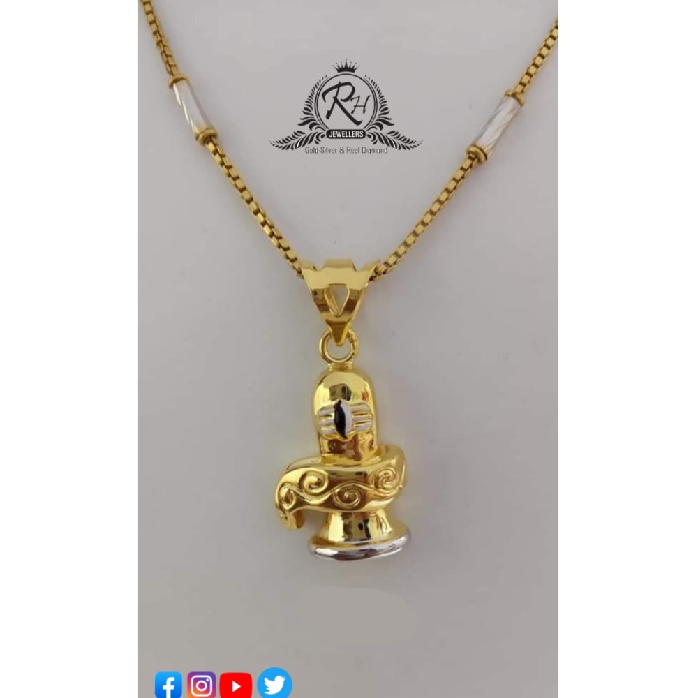 22 carat gold pendants chain RH-PC500