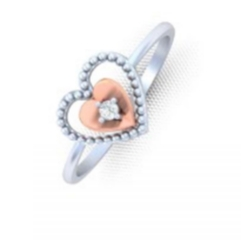 Heart Shape Diamond ring