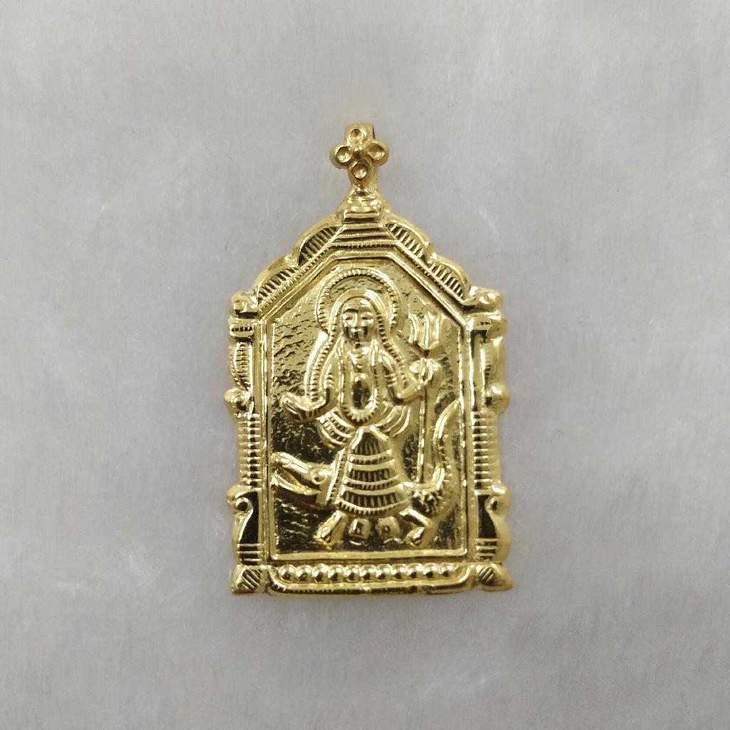 916 Gold Khodiyar Maa Pendant
