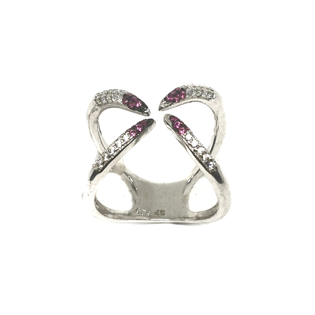 925 Sterling Silver Fancy Ring MGA - LRS0053