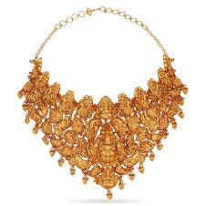22k Gold Gorgeous Design Necklace Set