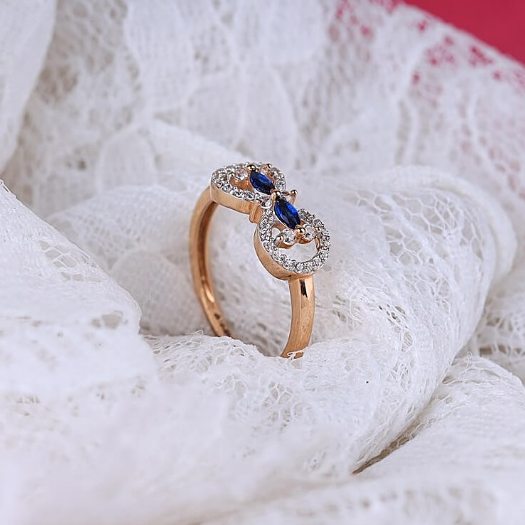 Infinity ladies ring