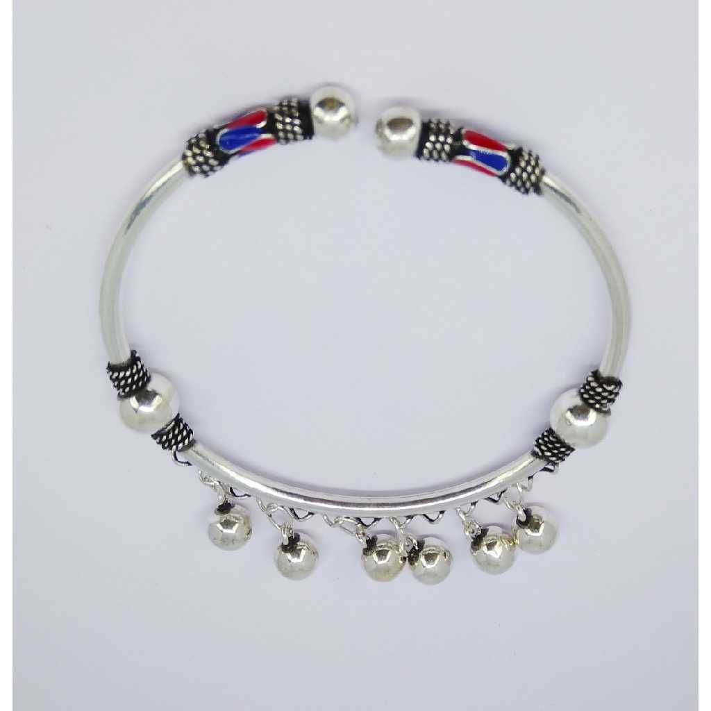 Oxidize enamel flexible ladies kada bracelet MG-B003