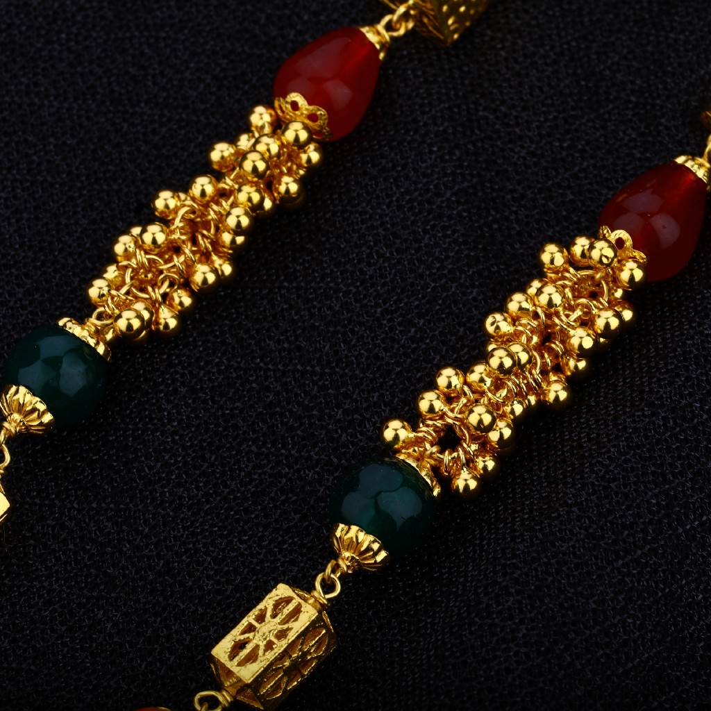 Gold 916 Antique Ladies Mala-AC10