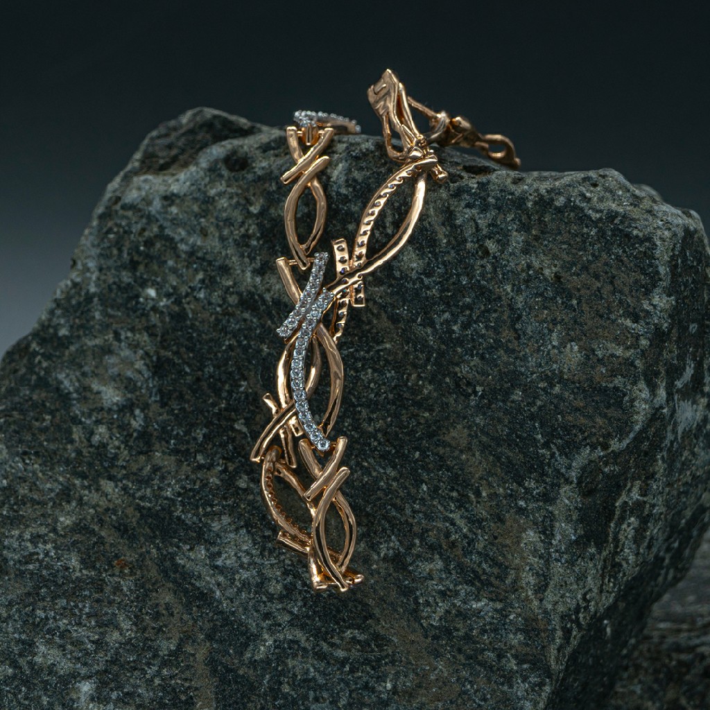 18kt Rose gold bracelet