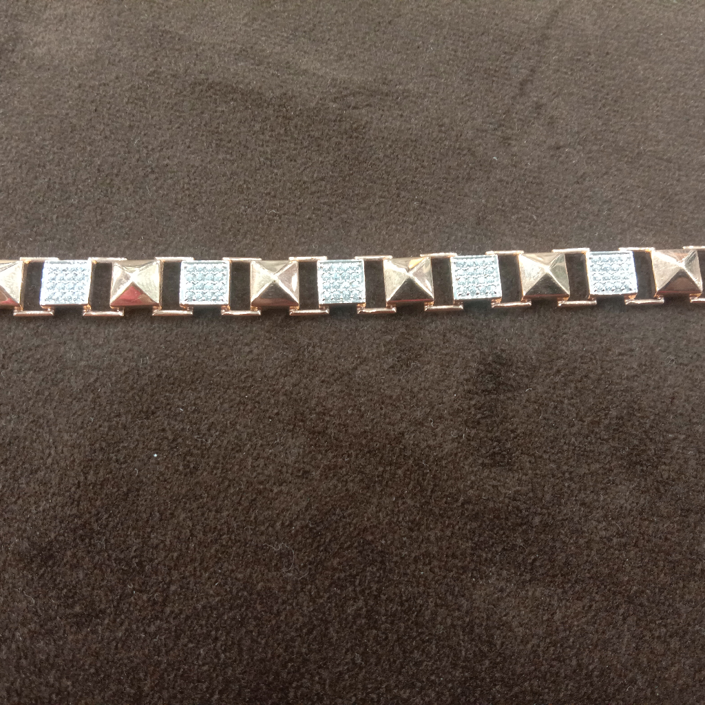 18 k Gold CZ Diamond Bracelet