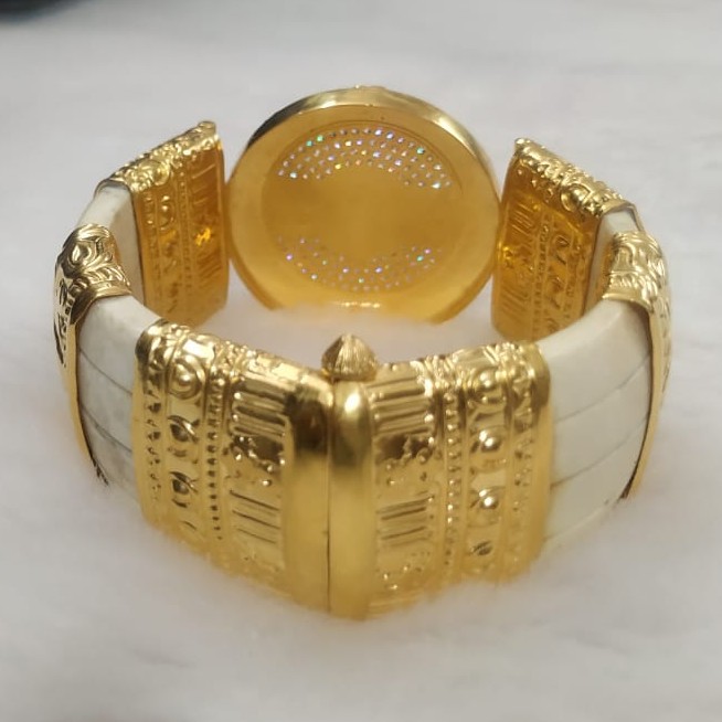 916 Gold Fancy Gent's Kada