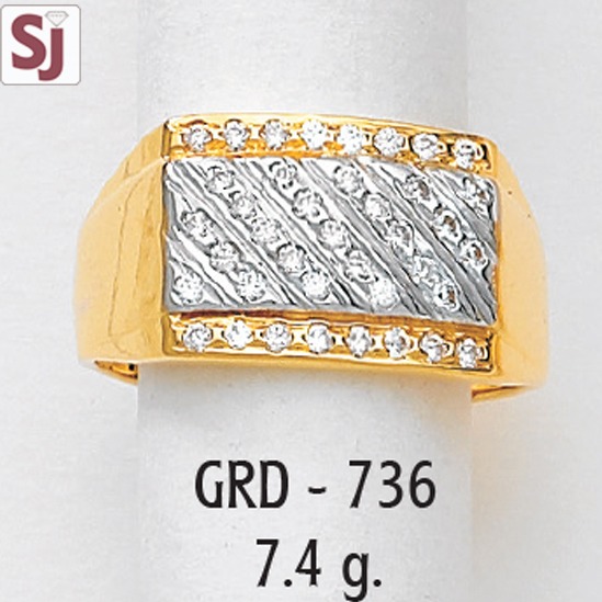Gents Ring Diamond GRD-736