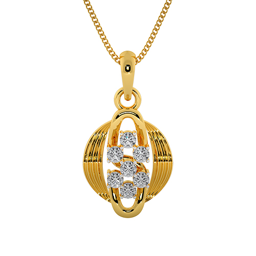 THE S LOCK PENDANT