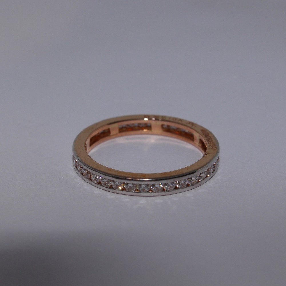 18K gold diamond ring agj-lr-287