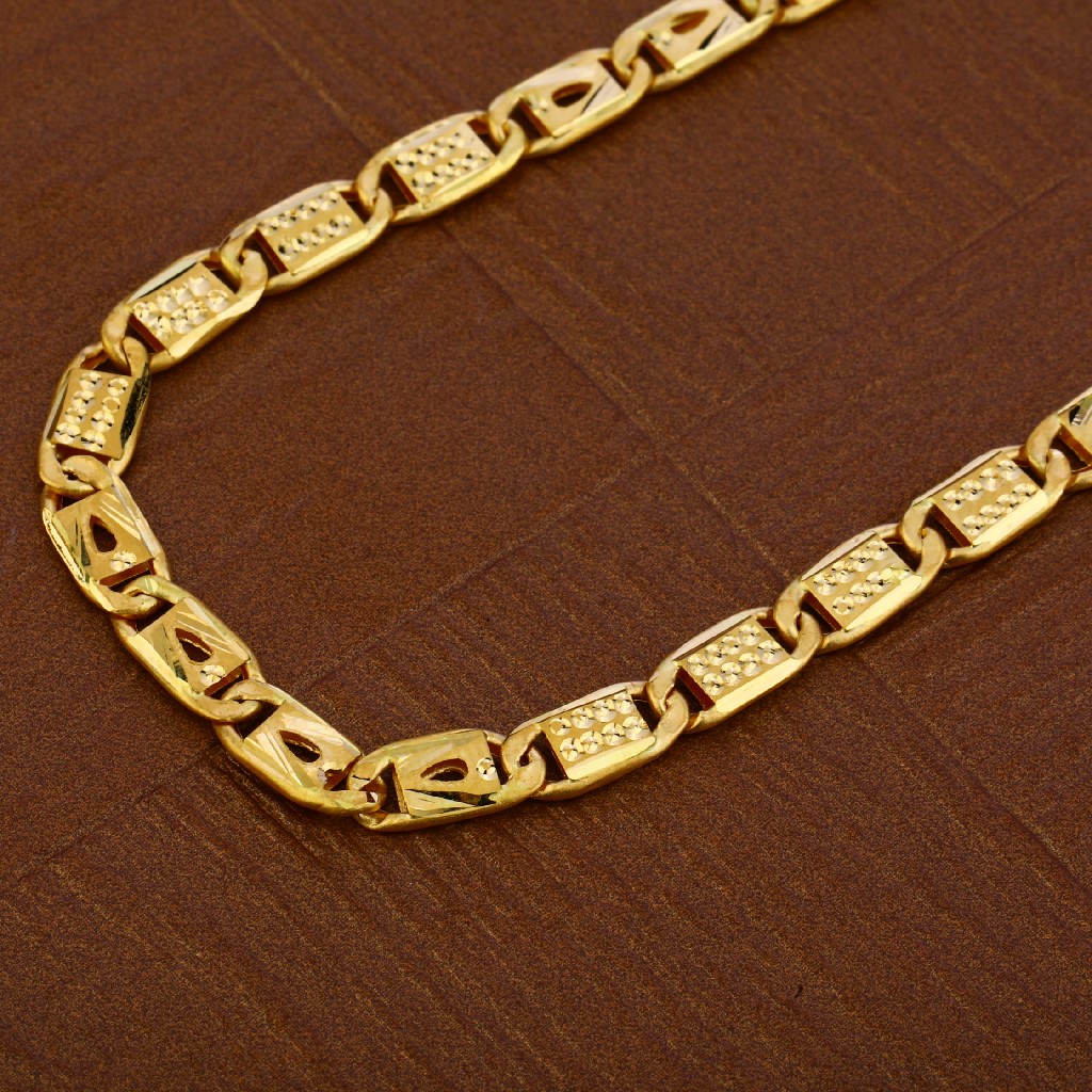 Mens 916 Nawabi Gold Chain-MNC41 