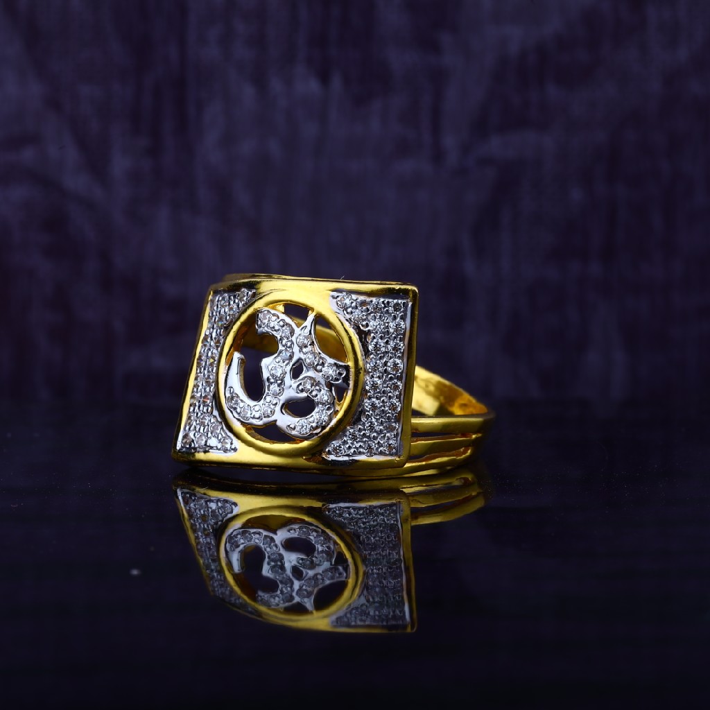 Buy quality Mens 916 god om fancy ring-mgr48 in Ahmedabad