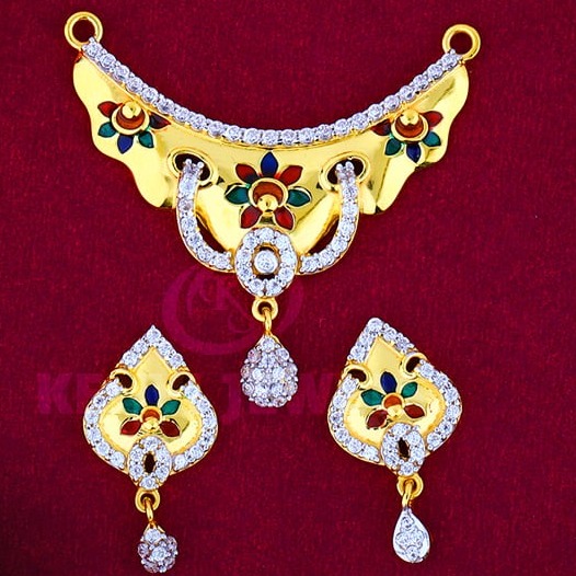 916 Gold Mangalsutra Pendal with Butti MSP-002