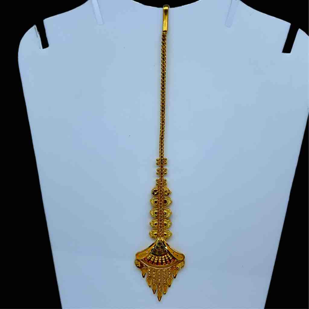1195 Gold Hair Ornament  Konkan  Antique Art  WOVENSOULS Antique  Textiles  Art Gallery