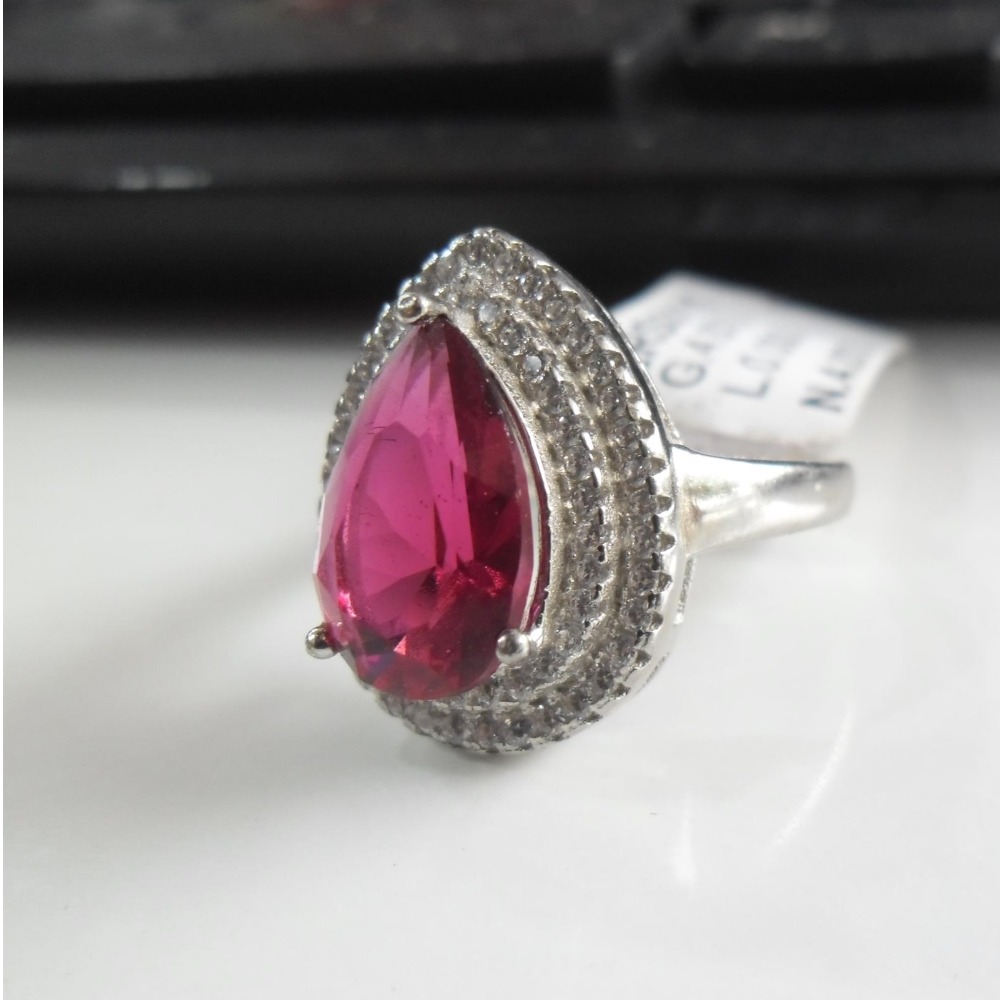 Color stone sale diamond rings