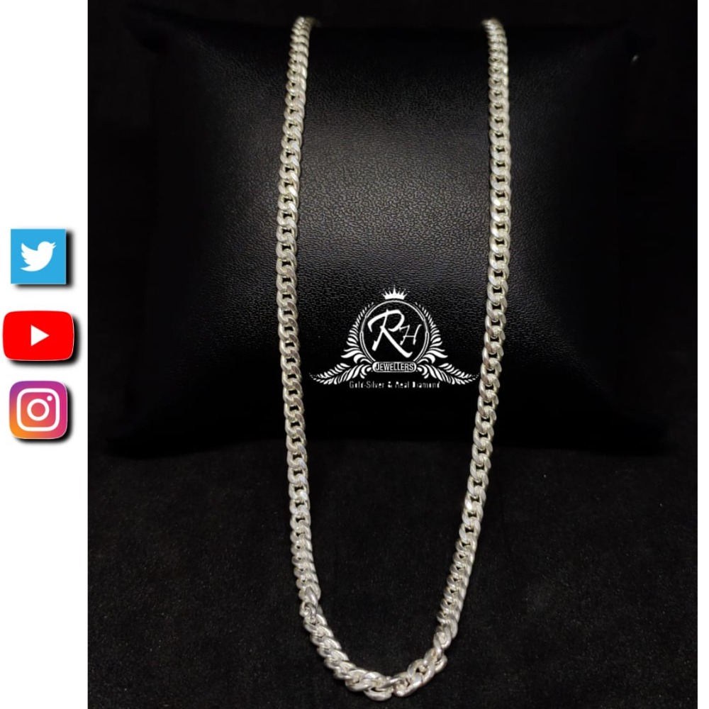 92.5 silver sterling new layering gents chain rh-CH456