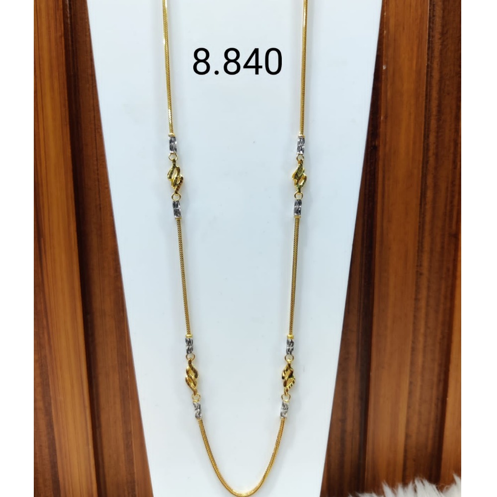 Buy quality 22 carat gold ladies chain RH-LE188 in Ahmedabad