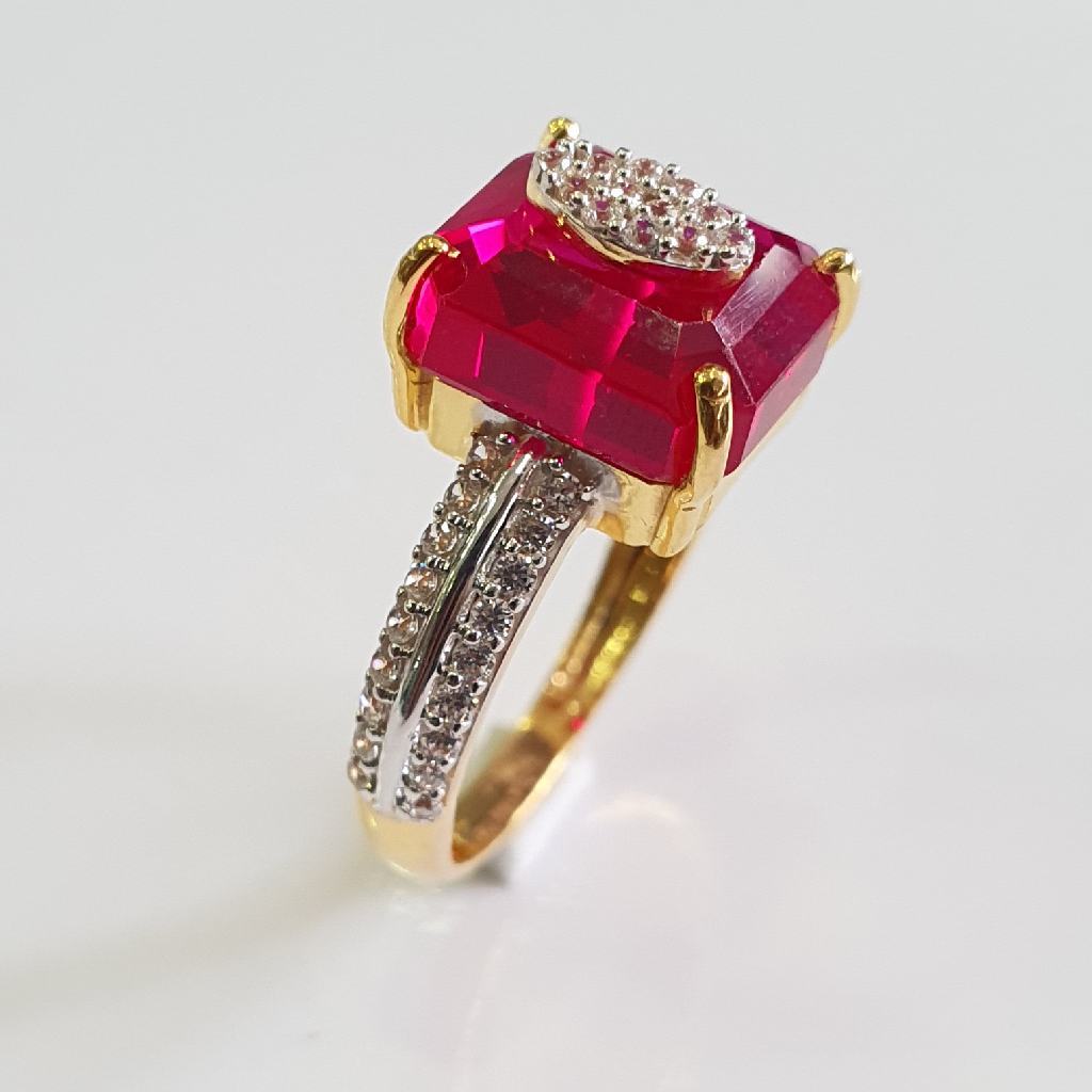 Gold pink clearance diamond ring