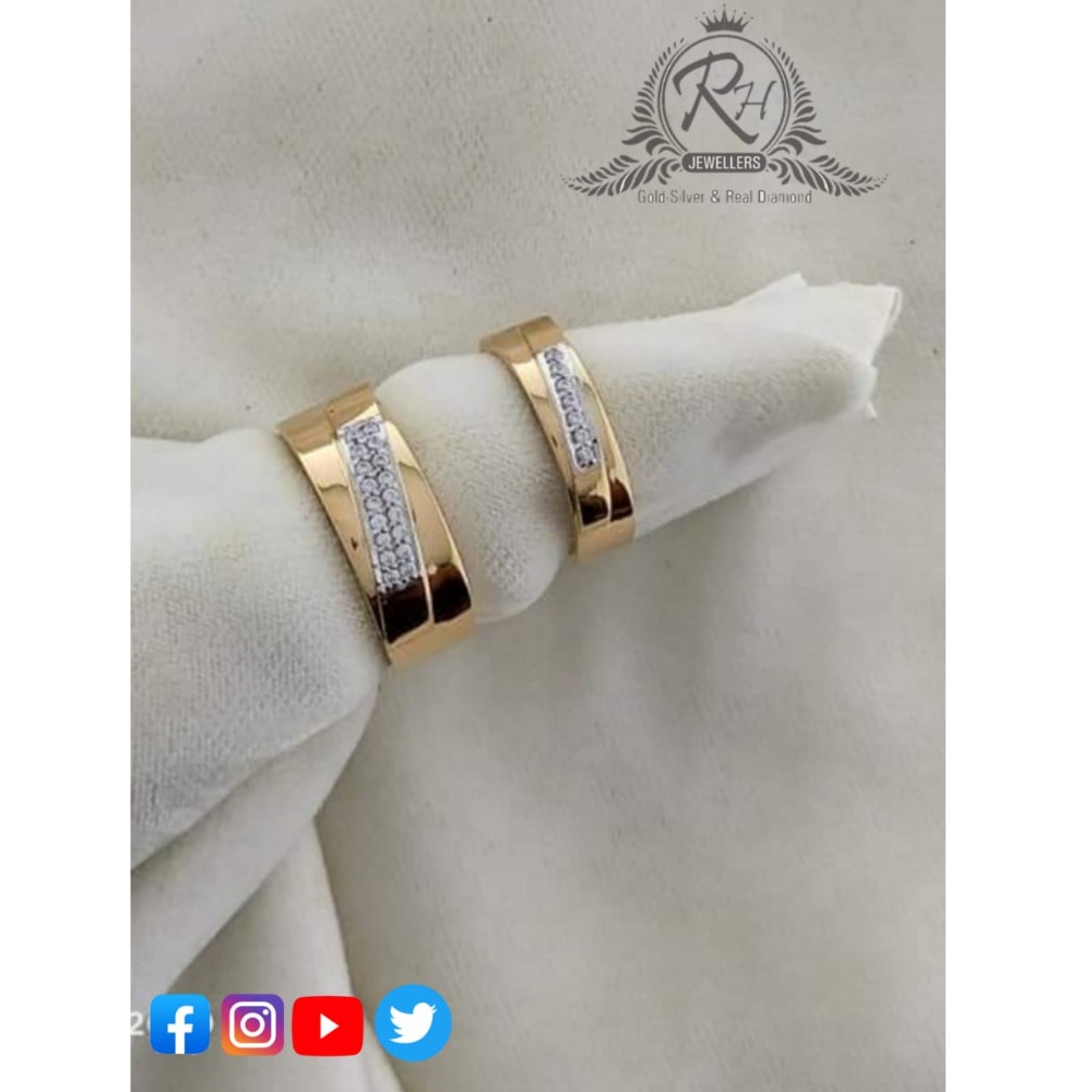 22 carat gold daimond classical couple rings RH-CR414