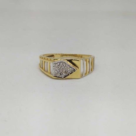REAL DIAMOND BRANDED GENTS RING