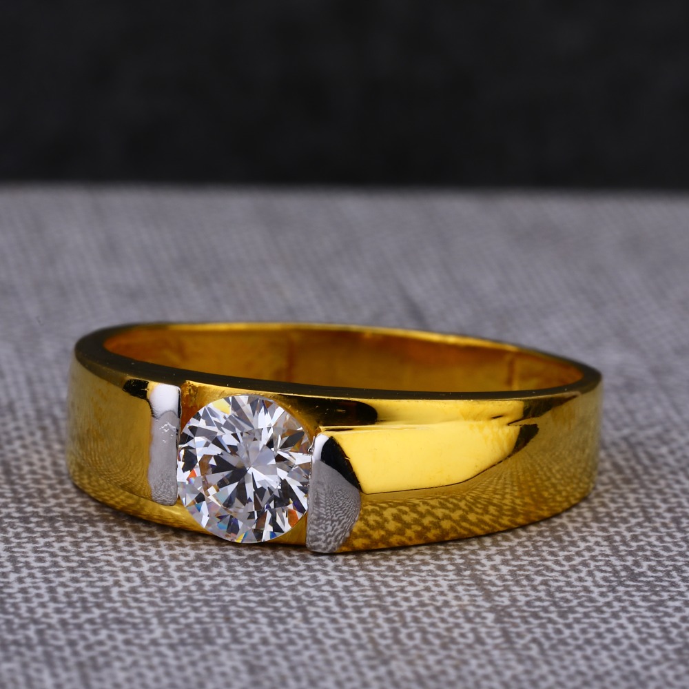 Buy Single Stone Cz Ring Online | Mahalakshmi Jewellers - JewelFlix