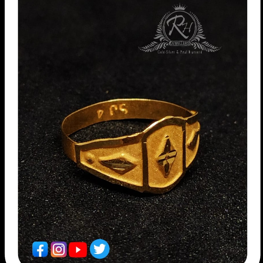 22 carat gold kids rings RH-KR078